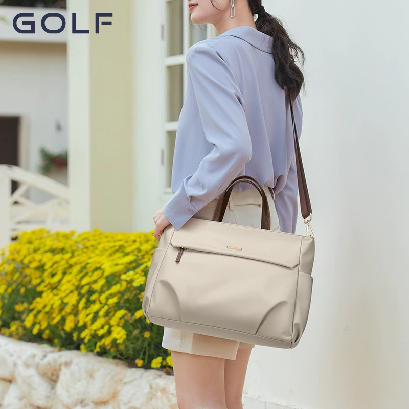 Сумка для ноутбука GOLF - ручная сумка через плечо на одно плечо для документов, 15 дюймов, деловая версия