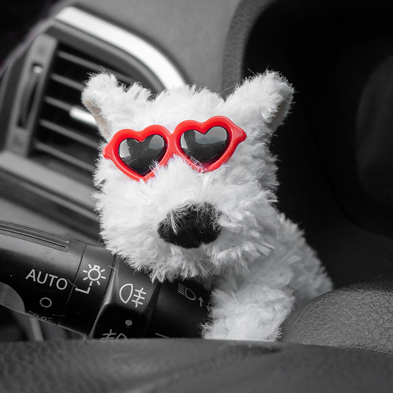 Красные глаза в форме сердца Вест-Хайленд — украшение Huibang