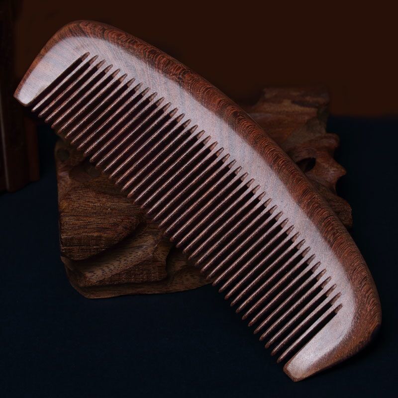 comb solid wood Pure natural Orthodox school Sandalwood Ebony Green sandalwood Sandalwood Alopecia household men and women Long