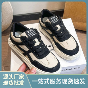 Sneakers Women's Shoes 2025 New Spring and Autumn Student sneaker Women's Shoes Women's Joker White Shoes Explosions German Training Shoes