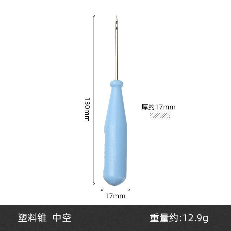 Nuevas herramientas de costura de cuero forma de calabaza mango de madera puncher herramientas hechas a mano en stock al por mayor