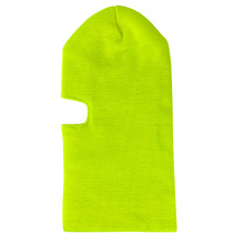 户外潘通颜色荧光绿骑行防风保暖滑雪面罩3M美棉内里透气男强盗帽