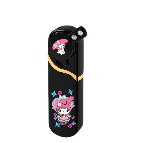 Rocker Kuromi Lighter Rotating Rocker Windproof Gift for Boyfriend Creative Kuromi Rocker Personalized Gift for Boyfriend