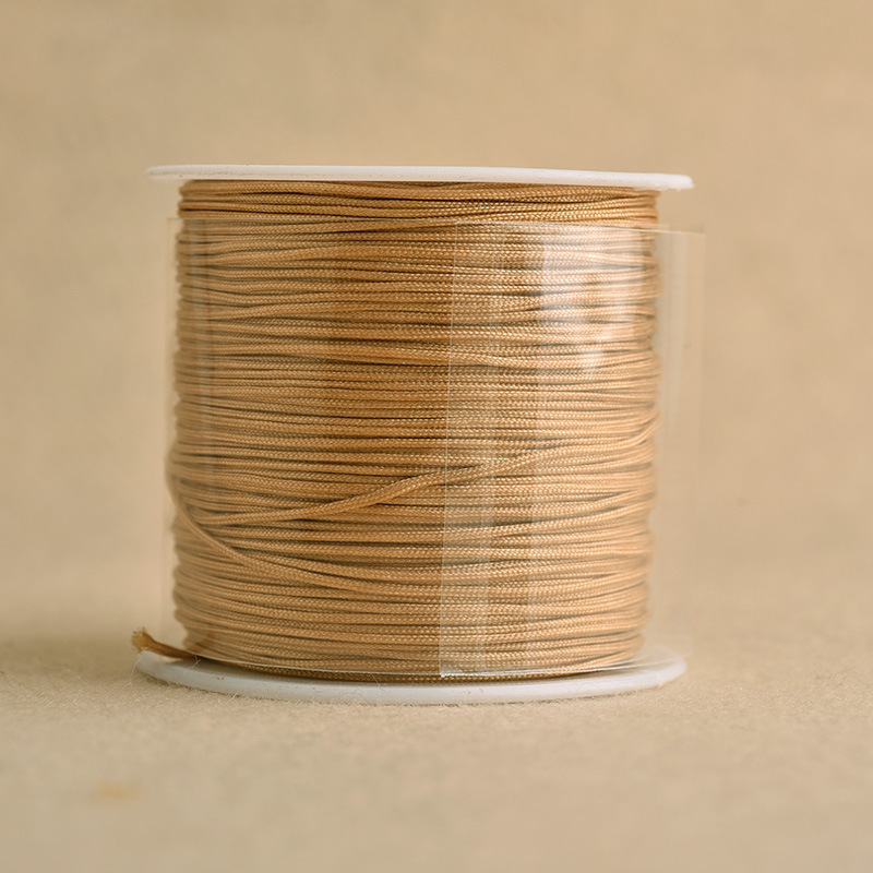 71 / 73 / 72 No. 0.4 / 0.8mm hilo de jade hilo de cuentas diy hilo tejido a mano línea de unión colgante alambre de nudo chino image 16