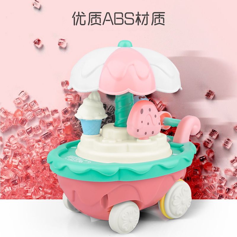 Transfronterizos de niños presionando helado DIY retroceso patinaje carro juguetes para niños juguetes para niños juguetes al por mayor