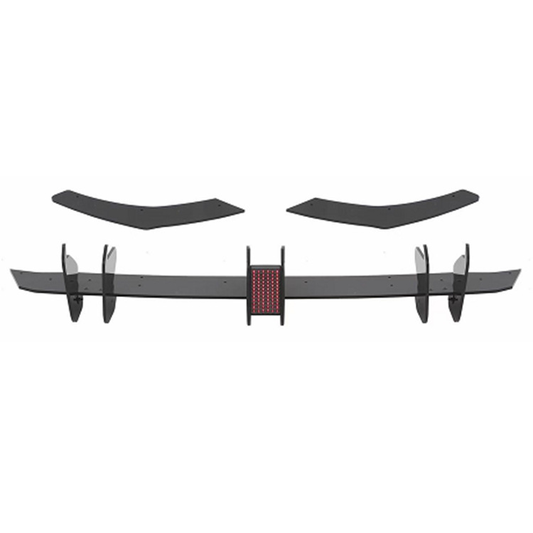 Gaofe For Volkswagen Golf 8 Modified Blade Rear Lip 8 GTI Wind Knife Rear Spoiler Diffuser (Spoiler) - golf-8-r-line-with-light