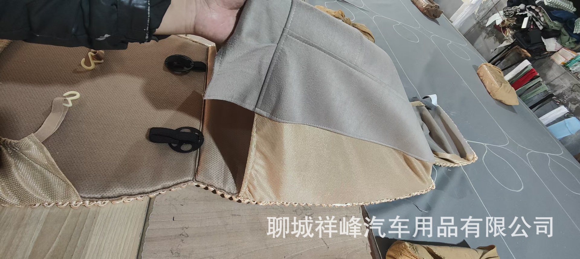 Summer car seat cushion, single seat, hand-woven ice silk seat cushion, linen all-season cushion, wholesale cross-border
