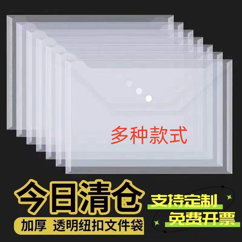 Files bag for folders, capacious storage bag for documents, custom-made, increased thickness