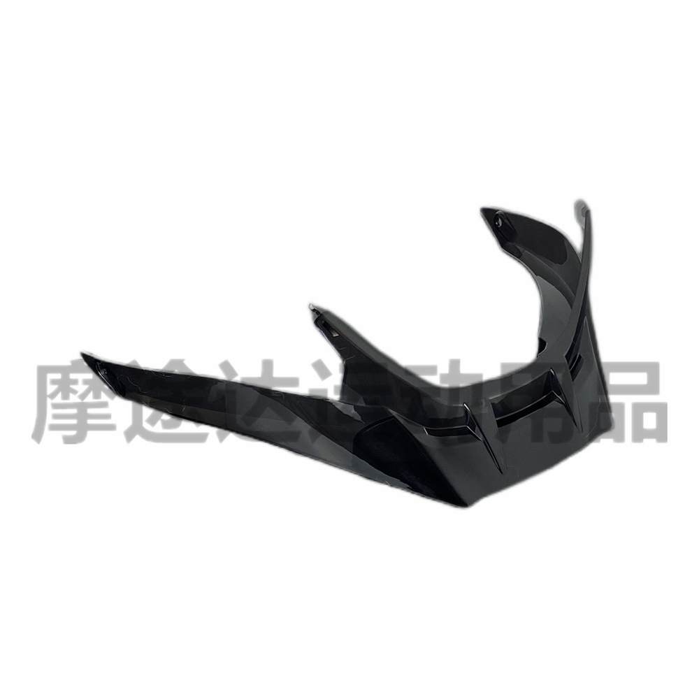 R50S Helmet Rear Spoiler Is Suitable for R50S Rear Spoiler Electroplated Motorcycle Helmet Accessories and Modification Parts