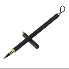 Beginner's small regular script brush wolf hair and hair purple copying the Heart Sutra fine brush Chinese painting outline introduction copying the Heart Sutra with lettering