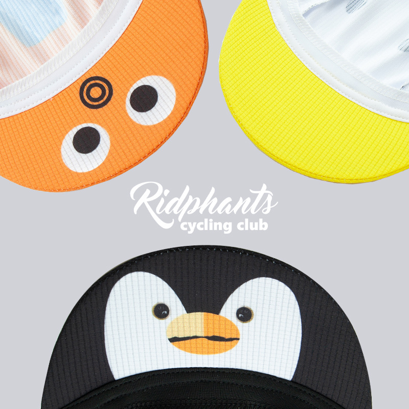Cartoon Large Head Bicycle Riding Cap Helmet Lining Hat Sports Absorbent Quick Dry Breathable Riding Equipment