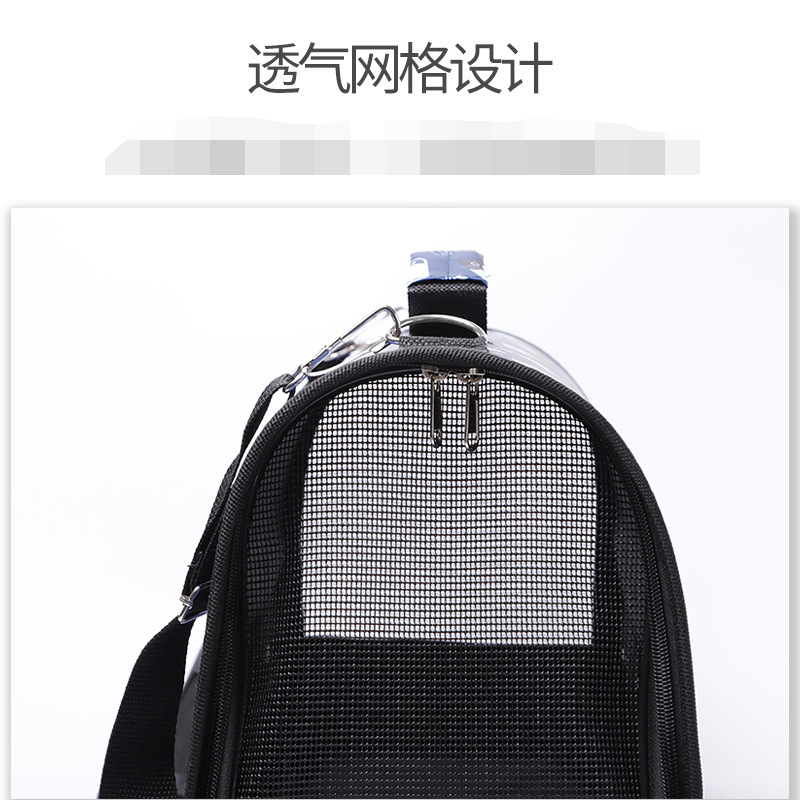 Al Aire Libre plegable gato bolsa transfronteriza portátil para mascotas mochila al aire libre bolsa transpirable gato y perro suministros para mascotas caja del gato