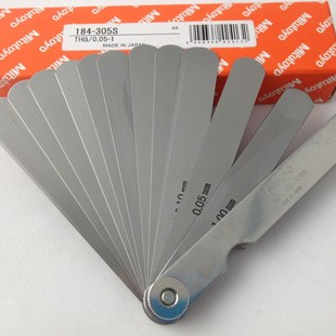 Japan'S MItutoyo MItutoyo Feeler Gauge ThickneSS Gauge 0.05-1MM RadiuS Gauge Tooth Gauge 18-305S/307S