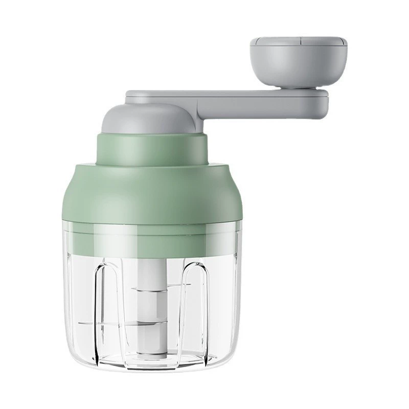 manual garlic pounder to cut and mince garlic, crush electric mini garlic machine, hand-cranked garlic machine, minced garlic