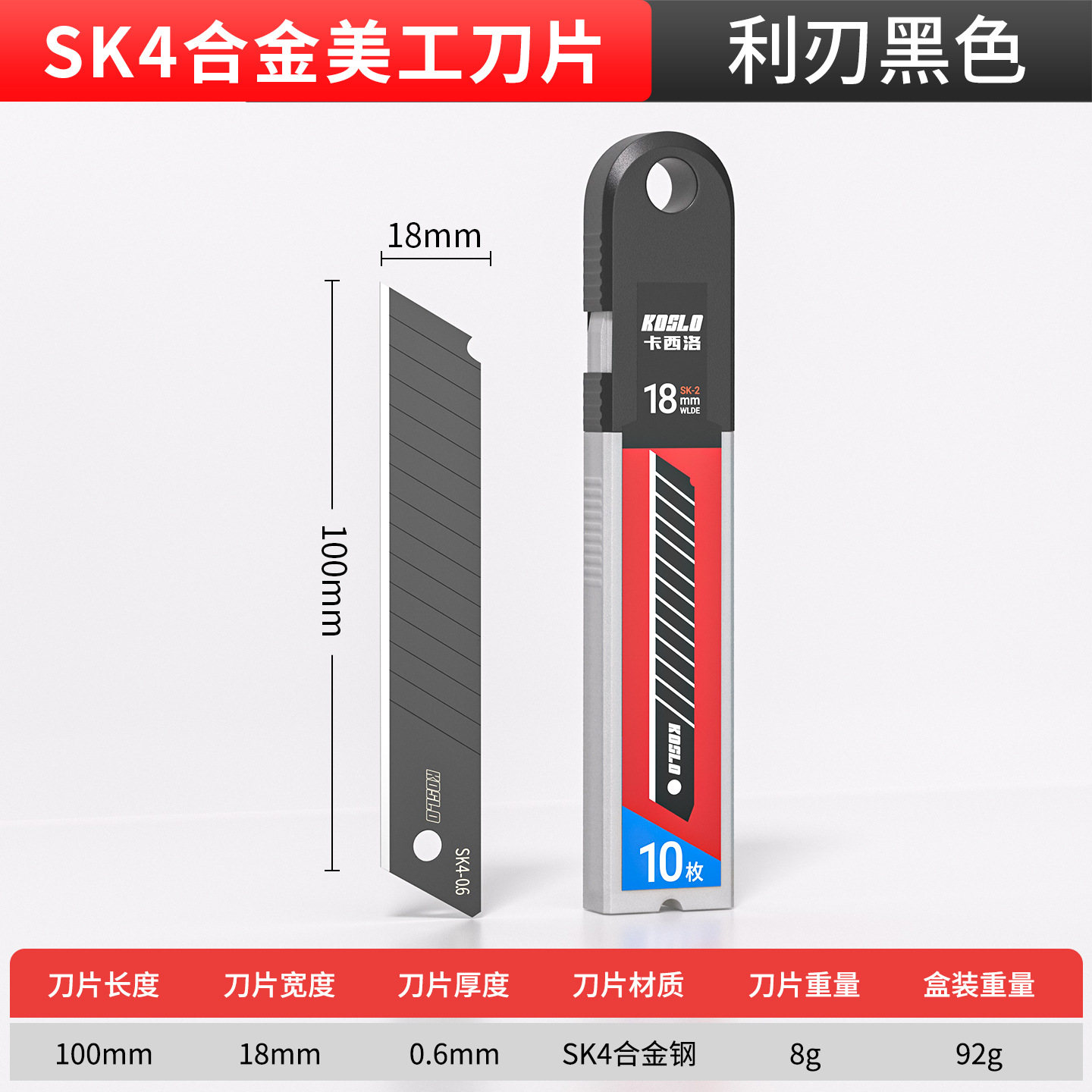 Cuchillo multiusos de acero inoxidable, cortador de papel de pared, soporte industrial