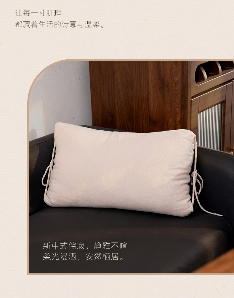 Aicarwu 2026 New Car Seat Cushion DuPont Bio-Fleece Neck Pillow Universal Lumbar Support for New Energy Vehicles