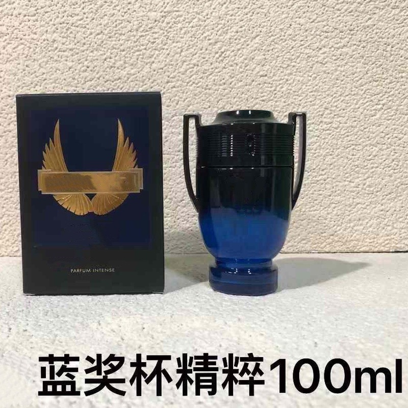国境を越えた貿易トロフィーシリーズ香水 100 ミリリットルシルバートロフィーブラックトロフィーブルートロフィーメンズ香水|undefined