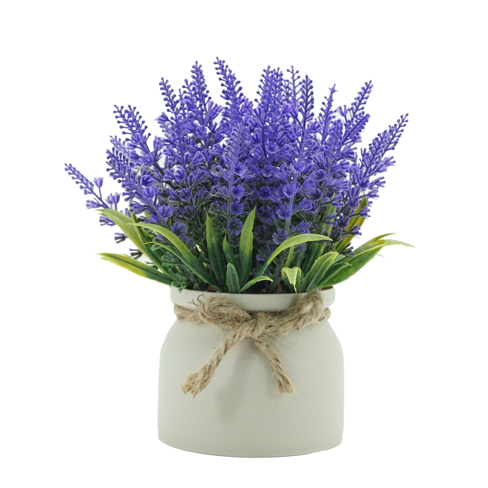 Amazon Venta caliente transfronteriza especial flor artificial bonsai cuerda de cáñamo cuenca decoración de escritorio decoración de la flor de plástico al por mayor