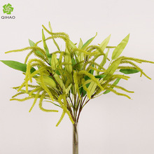 单枝多叉鼠尾草仿真花家居软装花园装饰品小清新婚礼酒店假花批发