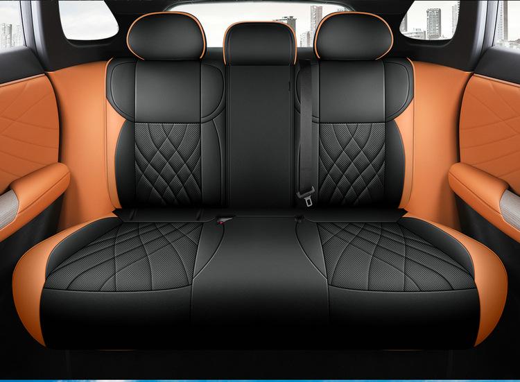 2024 Changan dark blue S07 Special Car Seat Cover Four Seasons Universal Cushion Fully Surrounded Leather Seat Cover