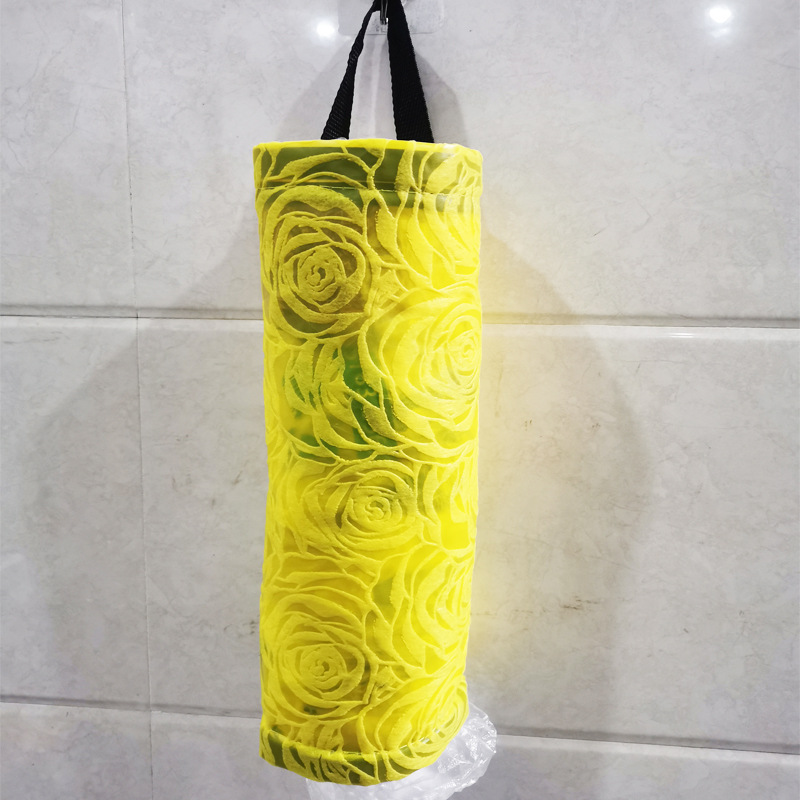 Bolsa de basura montada en la pared bolsa de almacenamiento casa cocina bolsa de plástico bolsa de organización bolsa de extracción portátil de almacenamiento artefacto