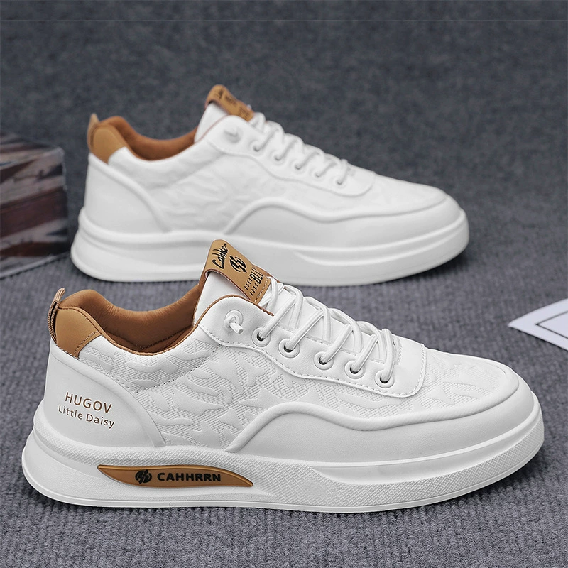 Мужские осенние кроссовки, новые повседневные модные кеды в корейском стиле, трендовые белые кроссовки для студентов, дропшипинг