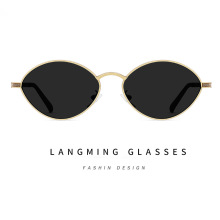2021ŷ����Ů���Ի��꾵���ɫ̫���������������ī��sunglasses