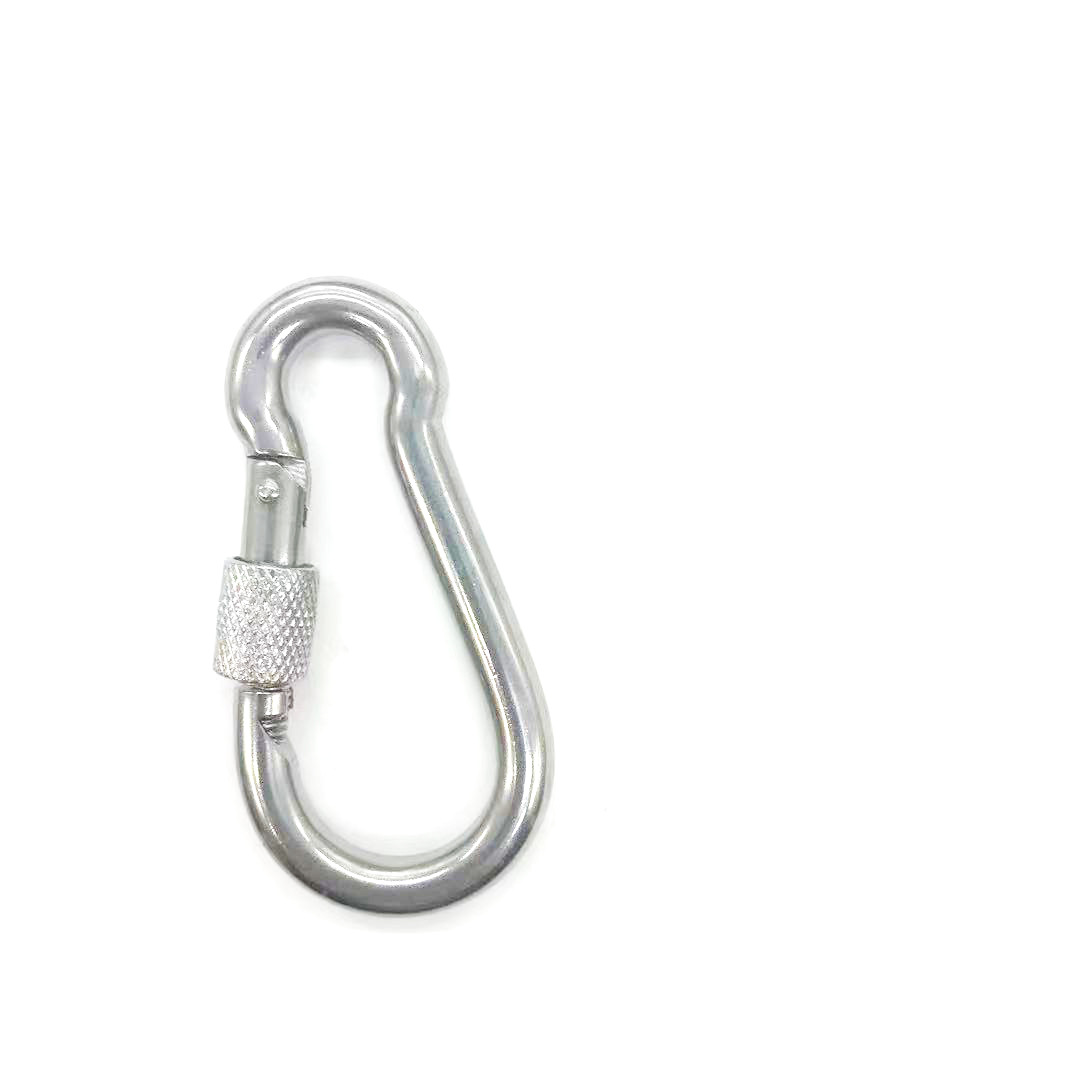 厂家直销304 316安全扣   批发登山扣   消防扣螺母弹簧钩