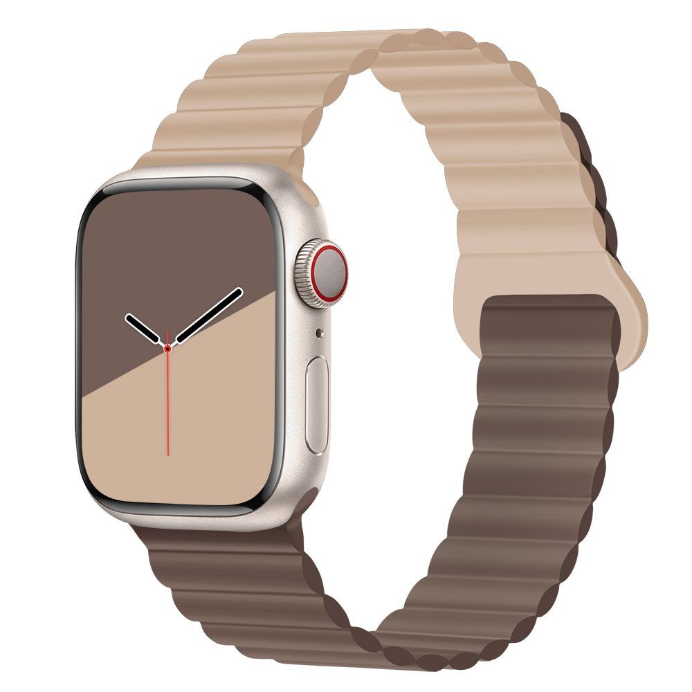 Casual Fashion Style Solid Color Apple Smart Watch Magnetic Strap display picture 45