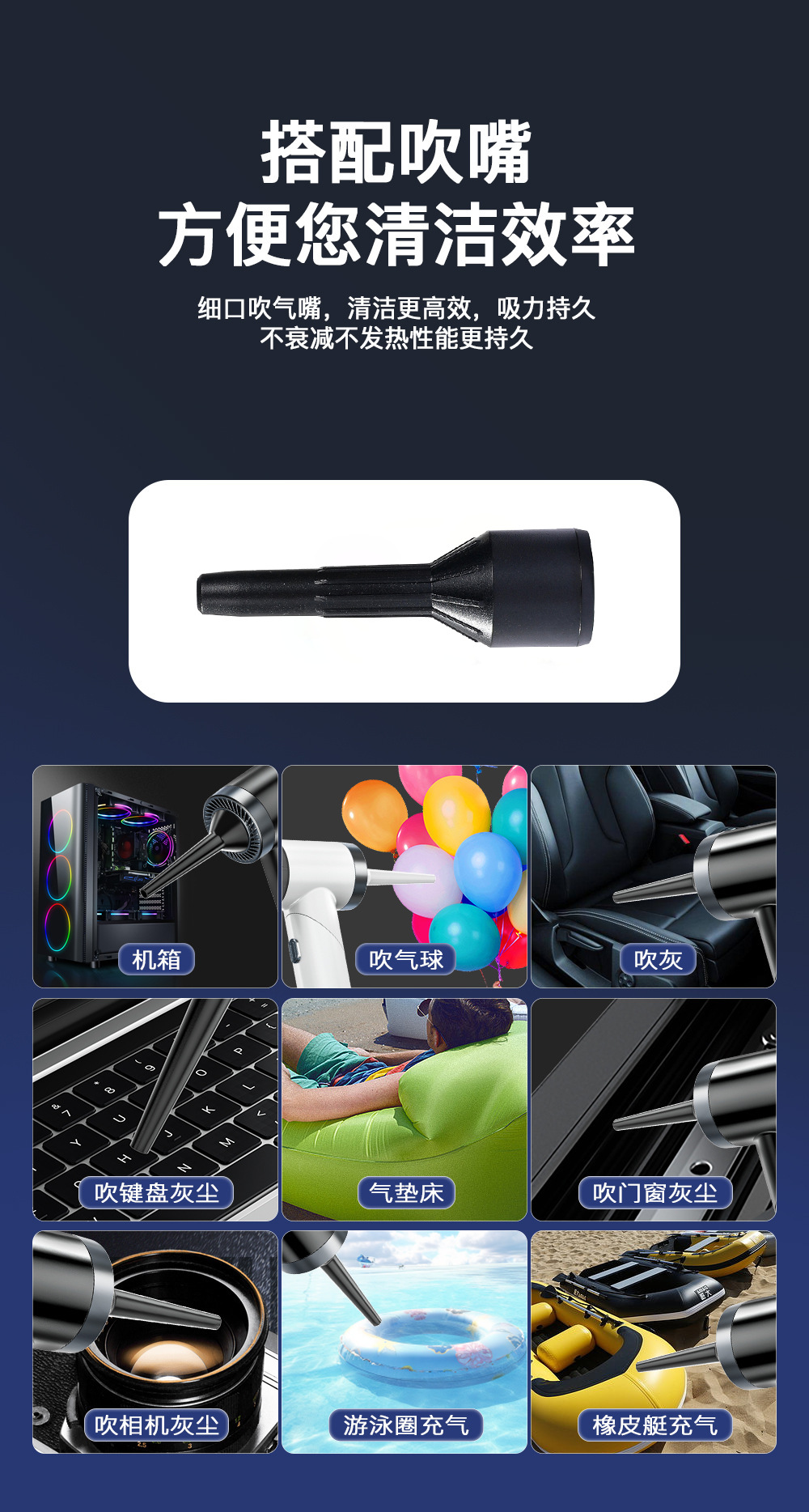 Car vacuum cleaner high-power wireless charging handheld vacuum cleaner wet and dry small home car dual-use vacuum cleaner cross-border