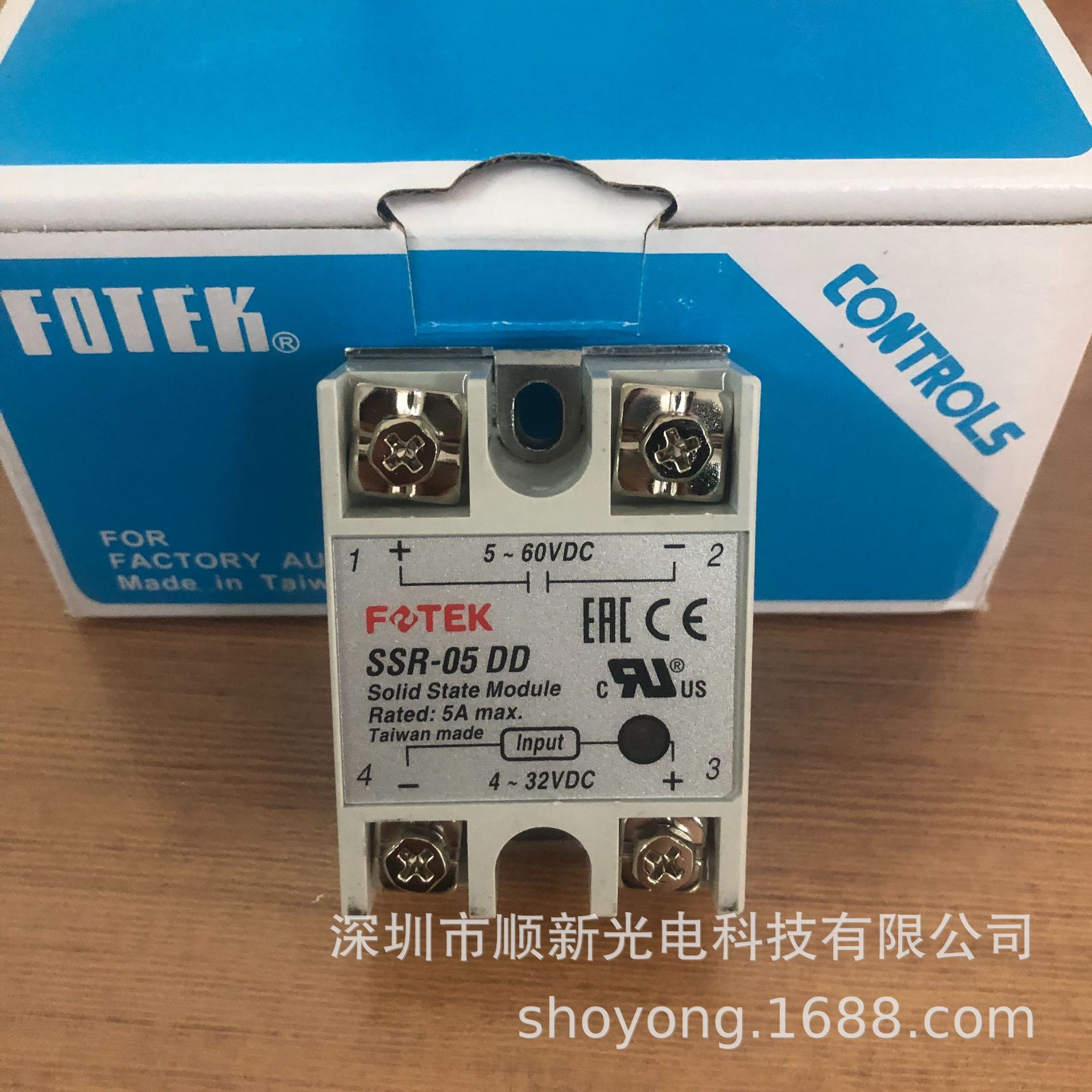台湾阳明FOTEK 固态继电器/可控硅模块SSR-DD全系列 SSR-25DD原装