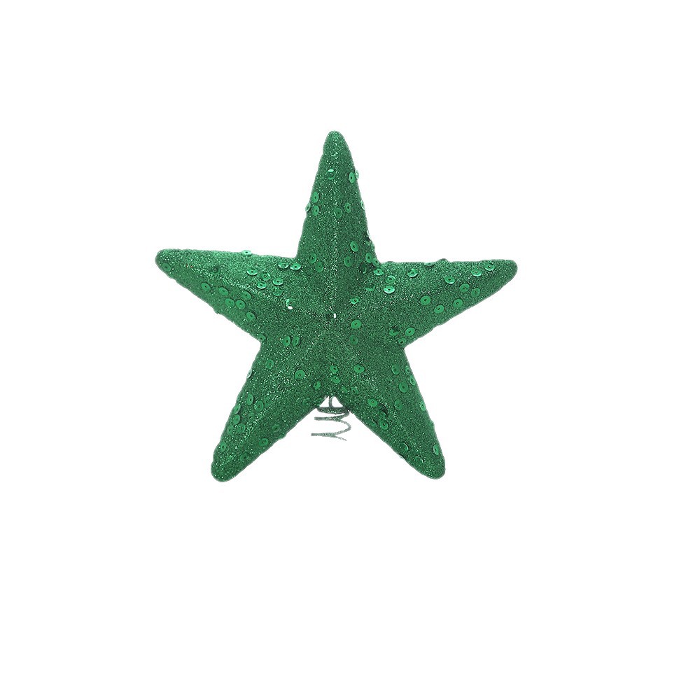 20cm Navidad transfronteriza multicolor estrella de Navidad dorada brillante viento festivo árbol de Navidad decoración de estrellas accesorios accesorios lote