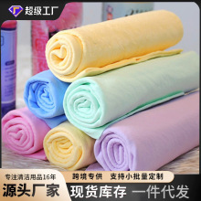 新款大号吸水速干毛巾仿鹿皮宠物狗狗猫咪洗澡毛巾浴巾宠物用品