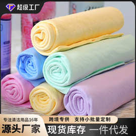 新款大号吸水速干毛巾仿鹿皮宠物狗狗猫咪洗澡毛巾浴巾宠物用品