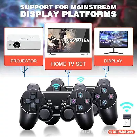 Новая игровая консоль X2PLUS 2.4G беспроводная ретро ТВ X2 Ultra игровая консоль PSP игра X2PRO
