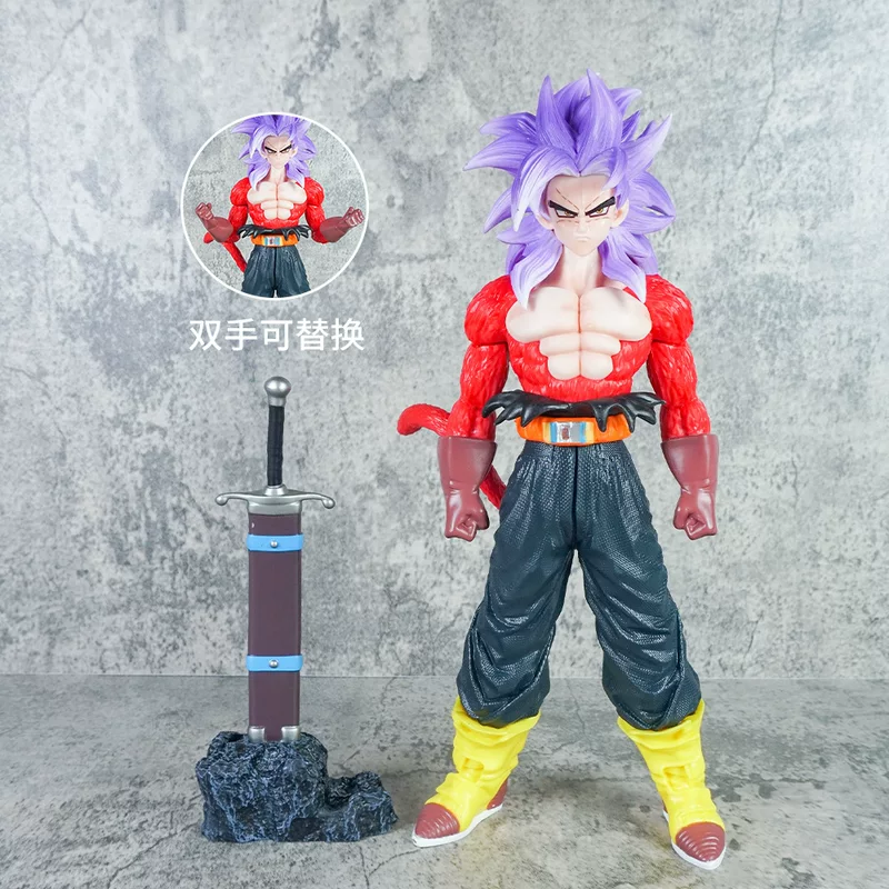 Dragon Ball Super Saiyan Фигура Sun Wukong GK Супер Четыре Т trunks меч модель настольная модель украшение