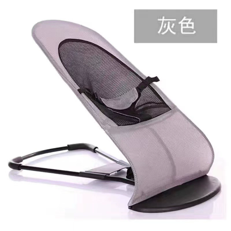 Детская качалка-кроватка, складная, портативная легкая 1.6 кг, reclining & бар для игрушек