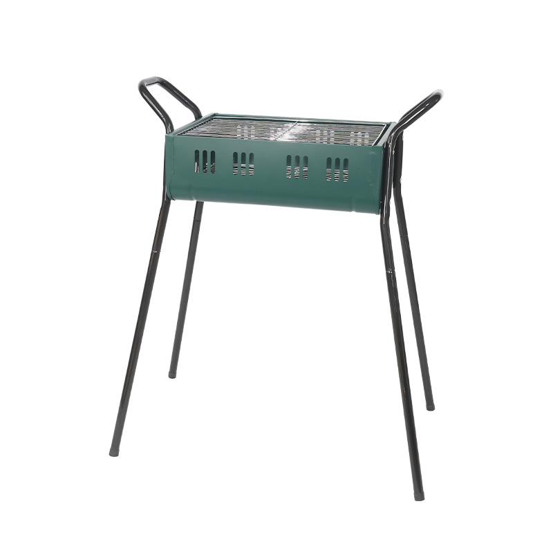 Piernas ajustables al por mayor parrilla portátil parrilla al aire libre parrilla de carbón extraíble parrilla de barbacoa pequeña parrilla de barbacoa
