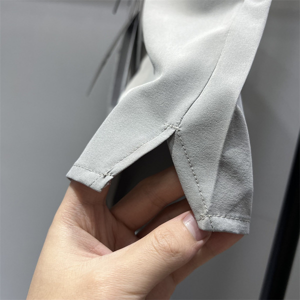 Summer light and thin sports solid color silk quick dry shorts for…