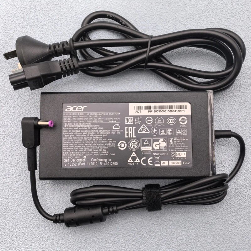 Suitable for Acer Acer Shadow Knight Qing-55 Power Adapter 19.5V6.92A Computer Charging Cable 135W