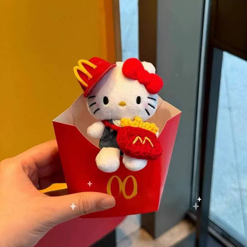 French fries kt love button