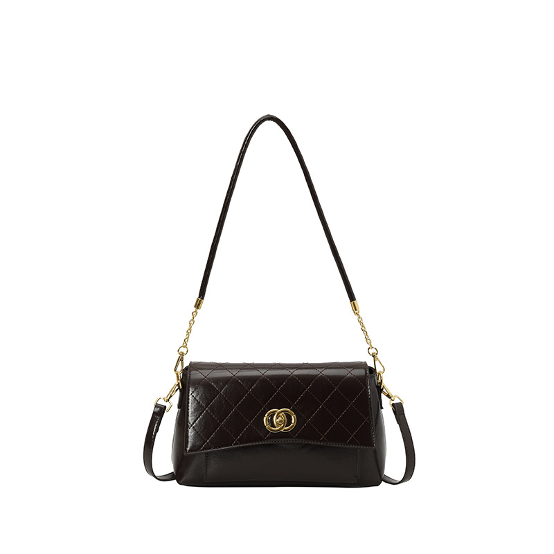 Bolso de mujer venta caliente transfronteriza nueva cadena de diamante bolso de hombro pequeño viento de fragancia alta humedad de moda lujosa bolsa de mochila ligera