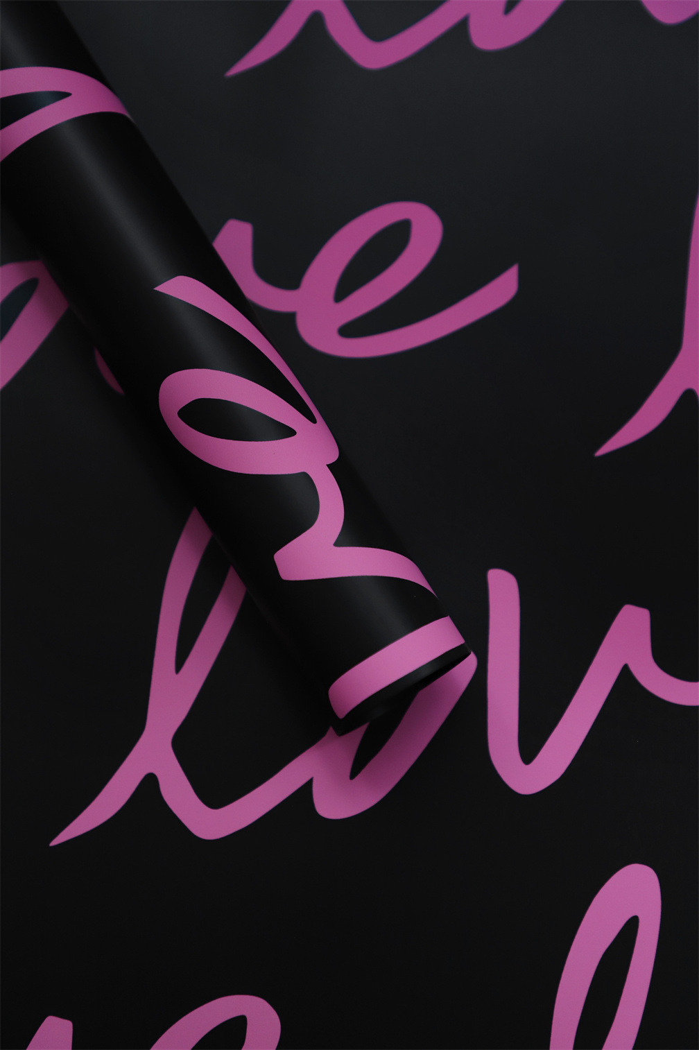 Papel de embalaje de flores de amor grosso impermeable con película de pluma de papel de embalaje de ramo de flores materiales de florista