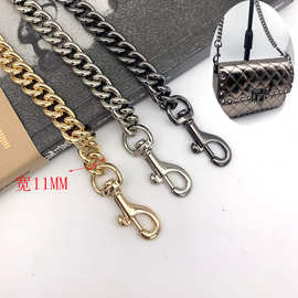 广州货源包包五金链条铝链子金属箱包链条替换单买手提链钮链