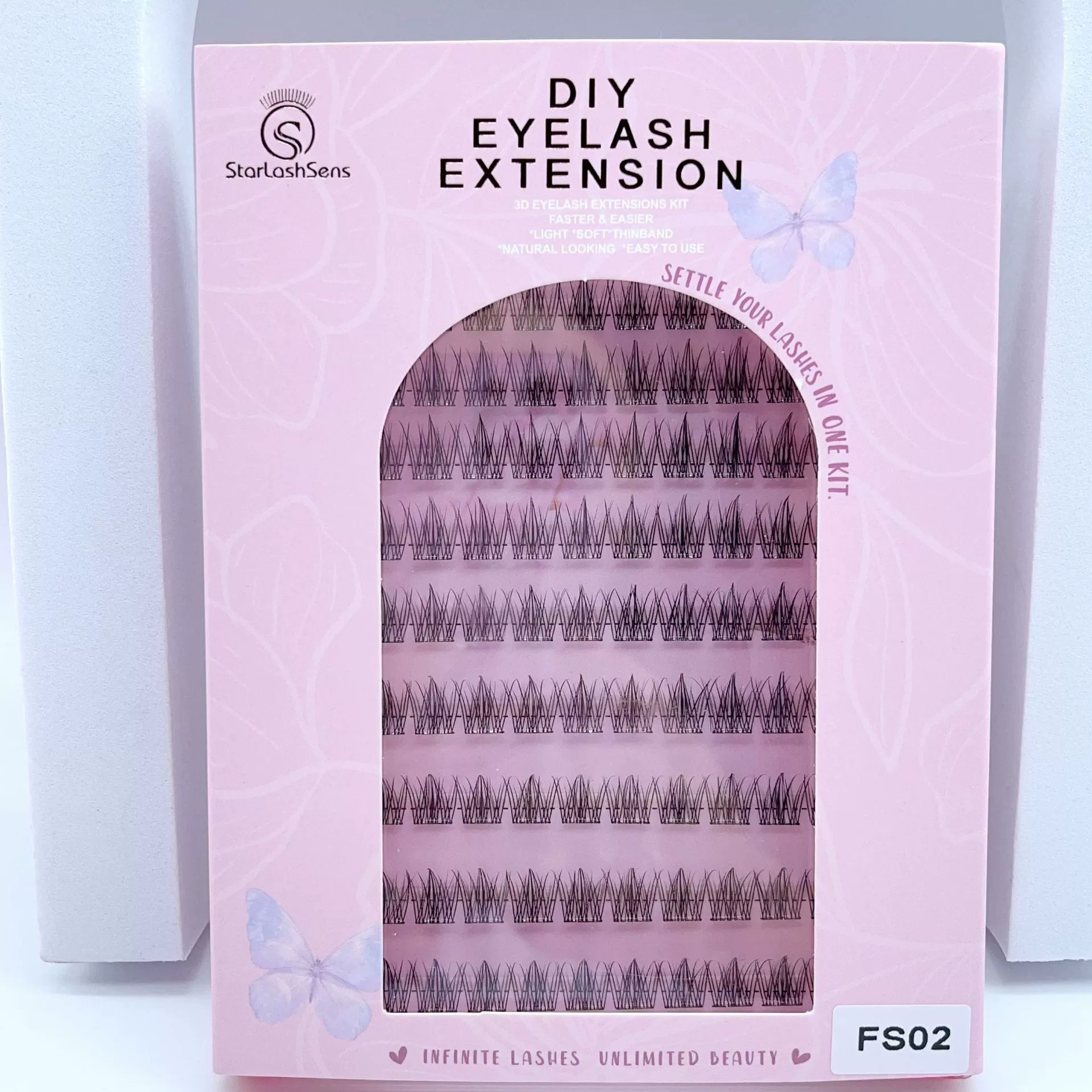 Удлиненные плотные нацепляющиесяlashes для наращивания, отдельные пучки ресниц, прямой от производителя