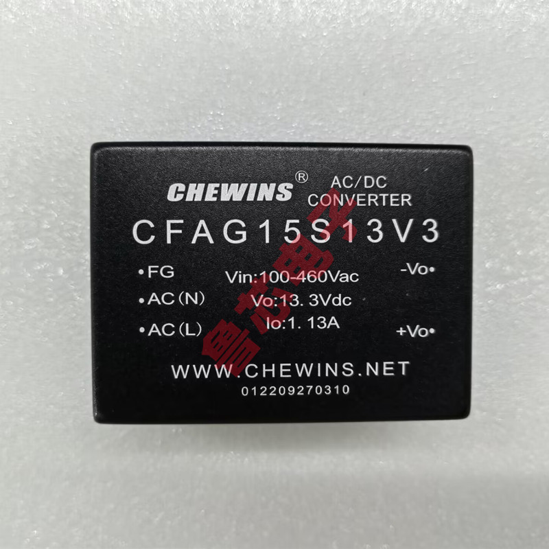 AC-DC电源模块100-460V输入380V转13.3V 15W输出稳压CFAG15S13V3
