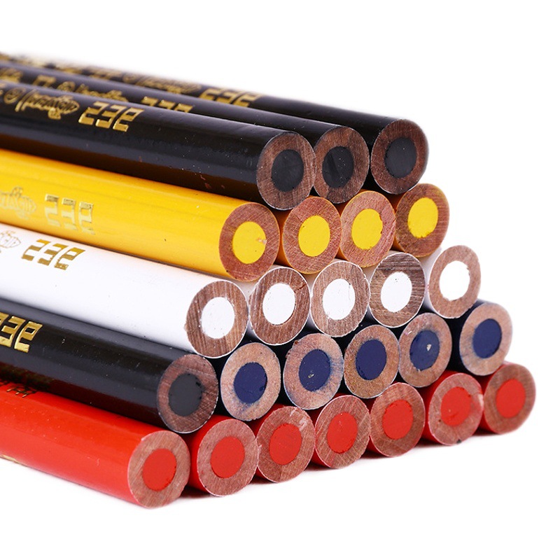 Lápiz chino 536 vidrio especial cuero plástico metal porcelana punto marcado carpintería cepillo escritura