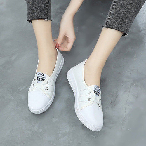 Women's Hane-style versatile comfortable casual fabric shoes, shallow mouth breathable student canvas shoes