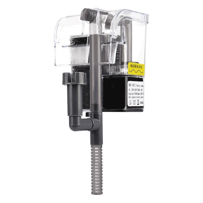 Фильтр для аквариума настенный водопадный фильтр три в одном внешний кислородный насос для аквариума маленький и средний фильтр для резервуара для черепахи