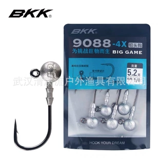 Джиг-головки BKK 9088 4-кратное усиление для пресной и морской воды